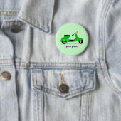 gegangener grüner Roller Button (Beispiel)