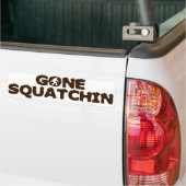Gegangener Squatchin Autoaufkleber (Auf Lkw)