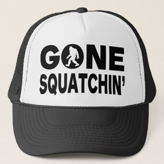 Gegangener Squatchin Fernlastfahrer-Hut Truckerkappe