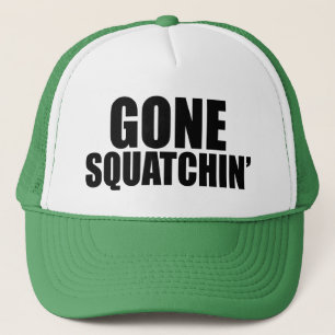 Gegangener Squatchin Hut Truckerkappe