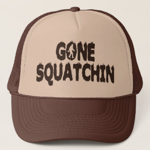 Gegangener Squatchin Hut Truckerkappe