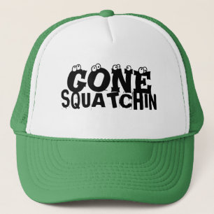 Gegangener Squatchin Hut Truckerkappe