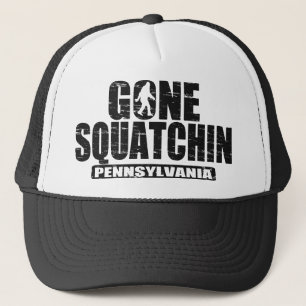 Gegangener Squatchin PENNSYLVANIA (beunruhigte Truckerkappe
