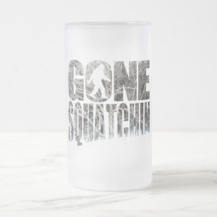 Gegangener Squatchin *Special Winter Edition* Mattglas Bierglas