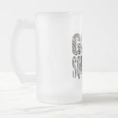 Gegangener Squatchin *Special Winter Edition* Mattglas Bierglas (Links)