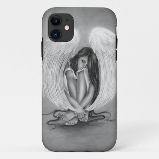 Gegangener zu früh Engel iPhone Fall Case-Mate iPhone Hülle (Rückseite)