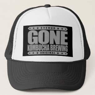 GEGANGENES BRAUENDES KOMBUCHA - ich braue gegorene Truckerkappe