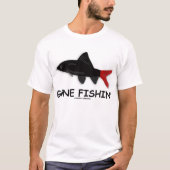 Gegangenes Fishin (Epalzeorhynchus zweifarbig) T-Shirt (Vorderseite)
