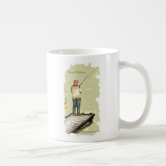 gegangenes fishin…  Kaffee-Tasse Kaffeetasse (Rechts)