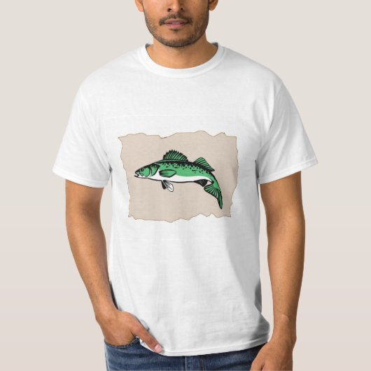 Gegangenes fishin T-Shirt (Vorderseite)