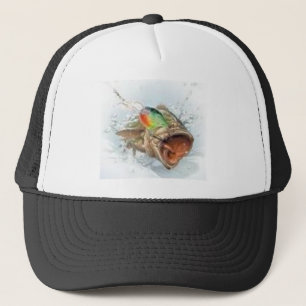 gegangenes fishin truckerkappe