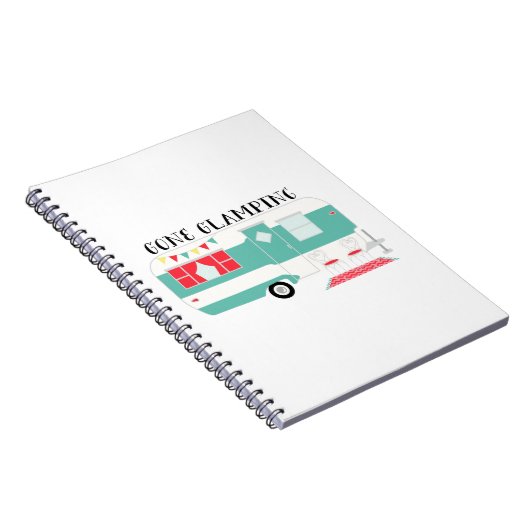 Gegangenes Glamping Notizblock (Rechte Seite)