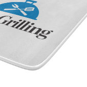 Gegangenes Grillen Schneidebrett (Ecke)
