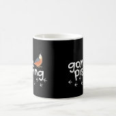 Gegangenes Pishing! Vogelbeobachter-Kaffee-Tasse Kaffeetasse (Mittel)
