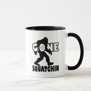 Gegangenes Squatchin auf Ziel Tasse