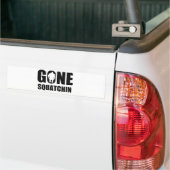 Gegangenes Squatchin Autoaufkleber (Auf Lkw)