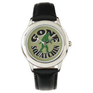 Gegangenes Squatchin Bigfoot Armbanduhr