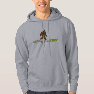 Gegangenes Squatchin, das Jäger Bobo Sasquatch Hoodie