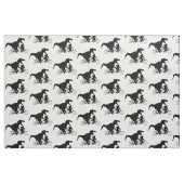 Gegangenes Squatchin, das mit T-rex radfährt Stoff (Fat Quarter (45,7 x 55,9 cm))