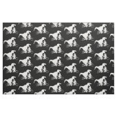 Gegangenes Squatchin, das mit T-rex radfährt Stoff (Fat Quarter (45,7 x 55,9 cm))