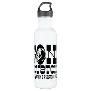 Gegangenes Squatchin - es gibt ein Squatch in Trinkflasche