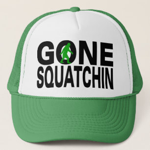 Gegangenes Squatchin (grünes Logo) Truckerkappe