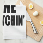 Gegangenes Squatchin Handtuch (Viertel Falte)