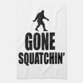 Gegangenes Squatchin Handtuch (Vertikal)