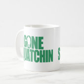 Gegangenes Squatchin Kaffeetasse (Vorderseite Links)