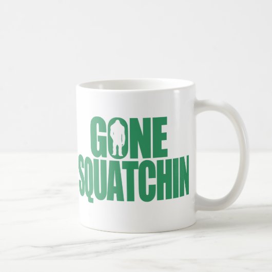 Gegangenes Squatchin Kaffeetasse (Rechts)