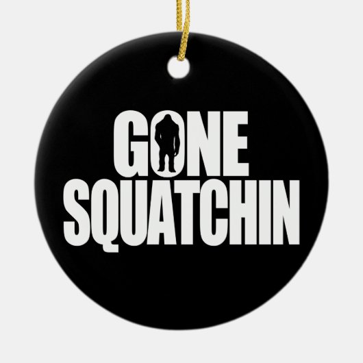 Gegangenes Squatchin Keramikornament (Vorne)