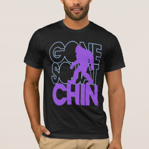 Gegangenes Squatchin - lila/Blau T-Shirt