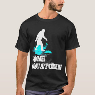 Gegangenes Squatchin mit Bigfoot-Logo T-Shirt