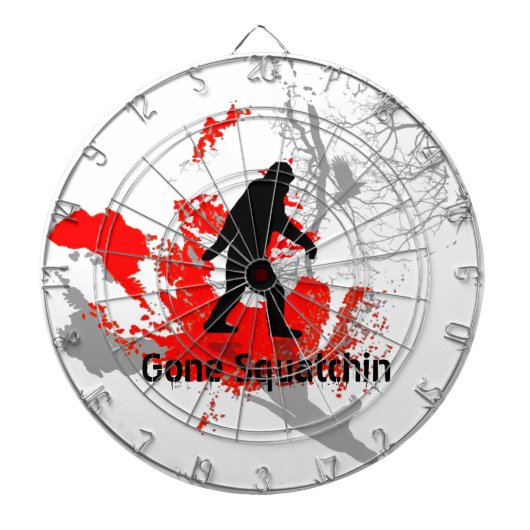 Gegangenes Squatchin mit schwarzem Dartscheibe (vorne)