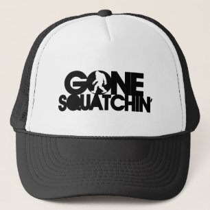 Gegangenes Squatchin mit Silhouette Truckerkappe