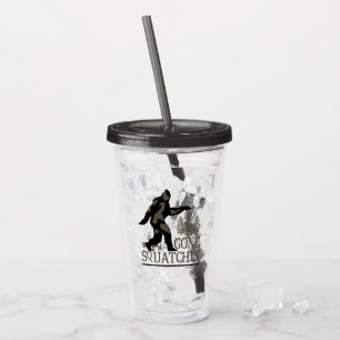 Gegangenes Squatchin Sasquatch Acryltrinkbecher