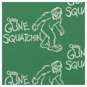 Gegangenes Squatchin Stoff (Nahaufnahme)