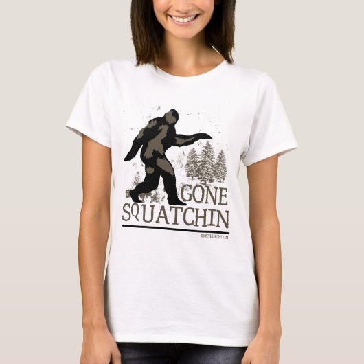 Gegangenes Squatchin T-Shirt (Vorderseite)