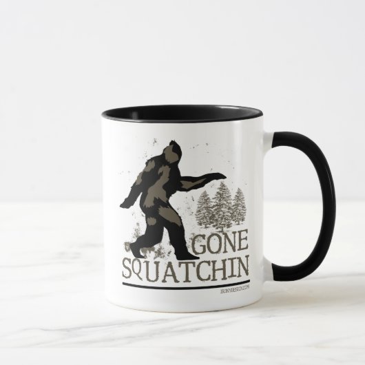 Gegangenes Squatchin Tasse (Rechts)