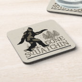 Gegangenes Squatchin Untersetzer (Linke Seite)