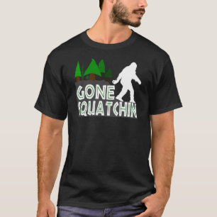 Gegangenes Squatchin ursprüngliches Entwurfs-Shir T-Shirt