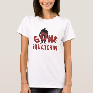 Gegangenes Squatchin - Zeichenstift-Art Squatcher T-Shirt