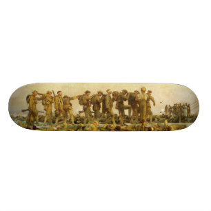 Gegast durch John Singer Sargent-Ersten Weltkrieg Skateboard