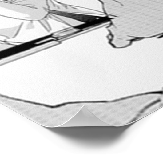 gegeben poster (Ecke)