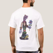 Gegebenes Logo mit Humphrey an Rückseite T-Shirt (Rückseite)