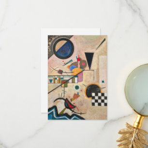 Gegen Abkommen von Wassily Kandinsky Dankeskarte