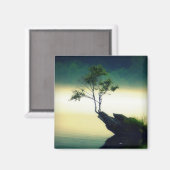 Gegen alle Odds - Schöne Baumfotografie Magnet (Vorderseite/Rückseite)