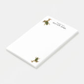 Gegen Aufklettern von Green Frog-Fotografien Post-it Klebezettel (angewinkelt)