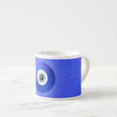 Gegen bösen Blick zu schützen Talisman, sich Espressotasse (Vorderseite Rechts)