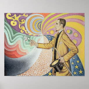 Gegen das Emaille eines Hintergrundrhythmus Poster